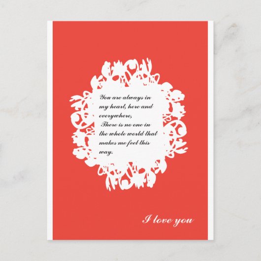 Cartes Pour Fêtes Annuelles valentines-12 (Devant)