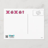 Cartes Pour Fêtes Annuelles Valentines - Bordure Collie Silhouette (Dos)