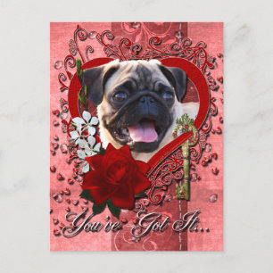 Cartes Pour Fêtes Annuelles Valentines - Clé de mon coeur - Carlin