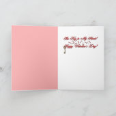 Cartes Pour Fêtes Annuelles Valentines - Clé de mon coeur - Kelpie australienn (Intérieur)