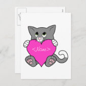 Cartes Pour Fêtes Annuelles Valentine's Day (Devant / Derrière)