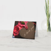 Cartes Pour Fêtes Annuelles Valentines Day avec poème (Devant)