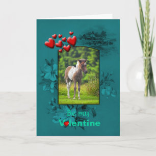 Cartes Pour Fêtes Annuelles Valentines Day Dartmoor Pony Foie