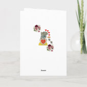 Cartes Pour Fêtes Annuelles Valentine's Day Greeting Card Elephant (Dos)