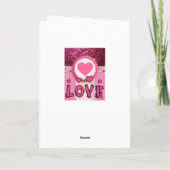 Cartes Pour Fêtes Annuelles Valentine's Day Greeting Card Love (Dos)