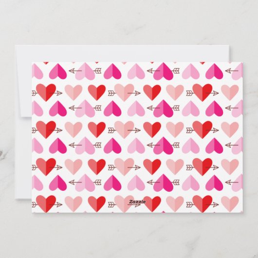 Cartes Pour Fêtes Annuelles Valentine's Day Hearts Love Kindness Joy Photo (Dos)