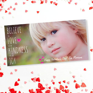 Cartes Pour Fêtes Annuelles Valentine's Day Hearts Love Kindness Joy Photo