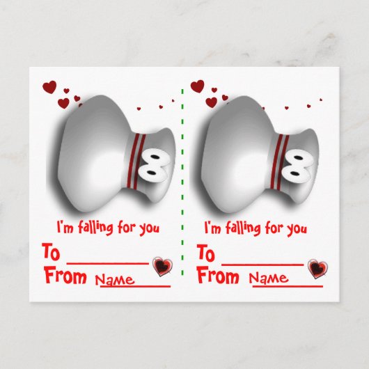 Cartes Pour Fêtes Annuelles valentines de bowling (Devant)