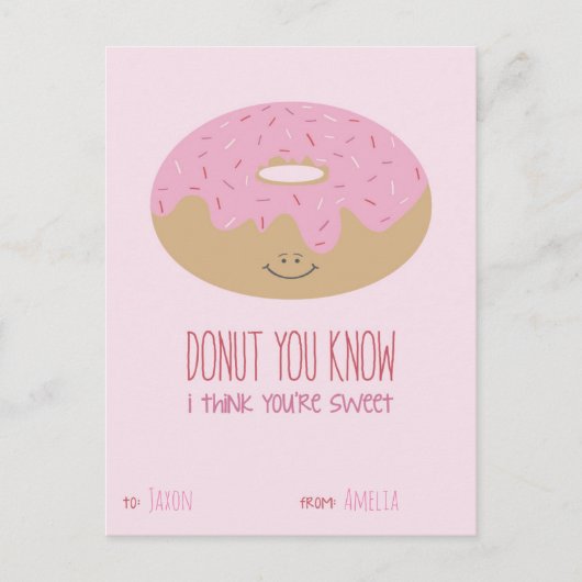 Cartes Pour Fêtes Annuelles Valentines de classe (Devant)