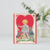 Cartes Pour Fêtes Annuelles Valentine's for Kids (Debout devant)