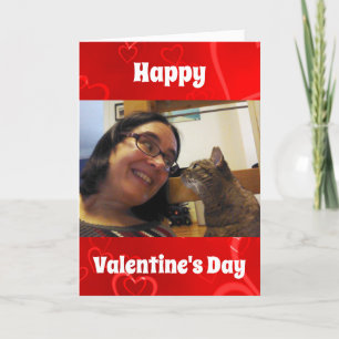 Cartes Pour Fêtes Annuelles Valentines Jour Chien Chat Animal de compagnie Pap