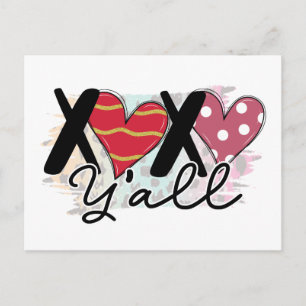 Cartes Pour Fêtes Annuelles Valentines XOXO