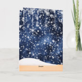 Cartes Pour Fêtes Annuelles Valse des flocons de neige Nutcracker Ballet Anniv (Dos)