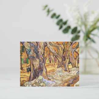 Cartes Pour Fêtes Annuelles Van Gogh - The Large Plane Trees,