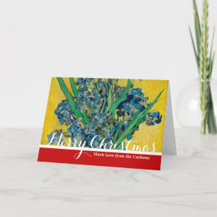 Cartes Pour Fêtes Annuelles Van Gogh Vase avec l'impressionnisme classique d'I