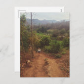 Cartes Pour Fêtes Annuelles Vang Vieng (Devant / Derrière)