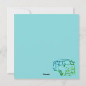 Cartes Pour Fêtes Annuelles Vannes rétro (Dos)