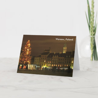 Cartes Pour Fêtes Annuelles Varsovie, Pologne