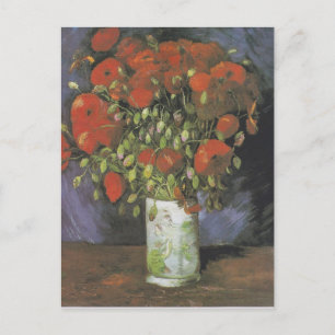 Cartes Pour Fêtes Annuelles Vase par Red Poppies Vincent van Gogh