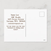 Cartes Pour Fêtes Annuelles Vendu (Dos)