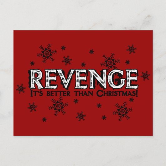 Cartes Pour Fêtes Annuelles Vénérer c'est mieux que Noël (Devant)