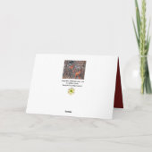 Cartes Pour Fêtes Annuelles VERDURE, ANIMAUX FORESTIERS Pheasant, Renard rouge (Dos)