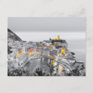 Cartes Pour Fêtes Annuelles Vernazza Cinque Terre Ligurie Italie