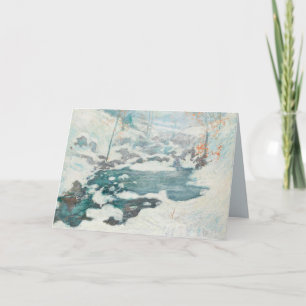 Cartes Pour Fêtes Annuelles Vers la sortie de John Henry Twachtman