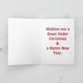 Cartes Pour Fêtes Annuelles Vers le bas sous le koala de Noël (Intérieur)