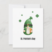 Vert Gnome Illustré Saint-Patrick