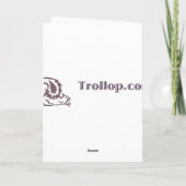 Cartes Pour Fêtes Annuelles Veste de Pâques (Dos)