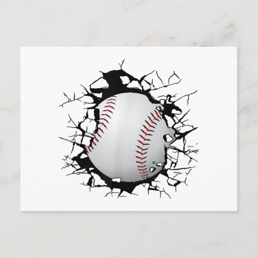 Cartes Pour Fêtes Annuelles Vêtements de baseball - Baseball (Devant)