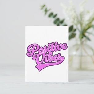 Cartes Pour Fêtes Annuelles Vibes positives