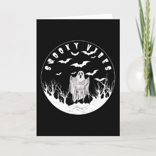 Cartes Pour Fêtes Annuelles Vibrations Sombres