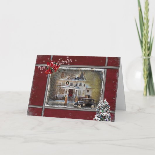 Cartes Pour Fêtes Annuelles Victorian Christmas (Devant)