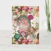 Cartes Pour Fêtes Annuelles Victorian Christmas Sparkle (Dos)