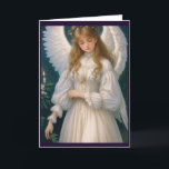 Cartes Pour Fêtes Annuelles Victorian Vintage Retro Christmas Angel<br><div class="desc">Notre collection Vintage Christmas Cards est conçue pour capturer les coeurs de ceux qui apprécient la grâce et la beauté d'une époque révolue. Envoyer ces cartes est comme envoyer un morceau d'histoire, un rappel de la joie et de la chaleur que la saison des fêtes apporte. Que vous les envoyiez...</div>