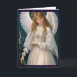 Cartes Pour Fêtes Annuelles Victorian Vintage Retro Christmas Angel<br><div class="desc">Notre collection Vintage Christmas Cards est conçue pour capturer les coeurs de ceux qui apprécient la grâce et la beauté d'une époque révolue. Envoyer ces cartes est comme envoyer un morceau d'histoire, un rappel de la joie et de la chaleur que la saison des fêtes apporte. Que vous les envoyiez...</div>