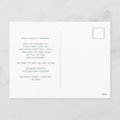 Cartes Pour Fêtes Annuelles Vie merveilleuse Votre texte personnalisé Vie amus (Dos)