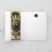 Cartes Pour Fêtes Annuelles VIERGE AVEC ENFANT, Rubis rouge (Intérieur)