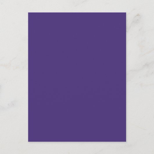 Cartes Pour Fêtes Annuelles Vierge Créez votre propre - Violet (Devant)