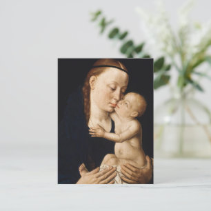 Cartes Pour Fêtes Annuelles Vierge et Enfant - Noël