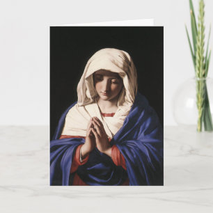 Cartes Pour Fêtes Annuelles Vierge Marie