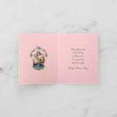 Cartes Pour Fêtes Annuelles Vierge religieuse Marie Jésus Saint-Valentin (Intérieur)
