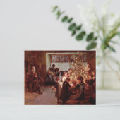 Cartes Pour Fêtes Annuelles Vieux Noël (Debout devant)