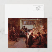 Cartes Pour Fêtes Annuelles Vieux Noël (Devant / Derrière)