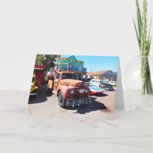 Cartes Pour Fêtes Annuelles Vieux véhicules à Seligman, Route 66