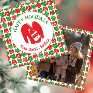 Cartes Pour Fêtes Annuelles Vilains pulls de Noël PHOTO SUR MESURE