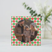 Cartes Pour Fêtes Annuelles Vilains pulls de Noël PHOTO SUR MESURE (Debout devant)