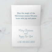 Cartes Pour Fêtes Annuelles Village découpé en 3D (Intérieur)